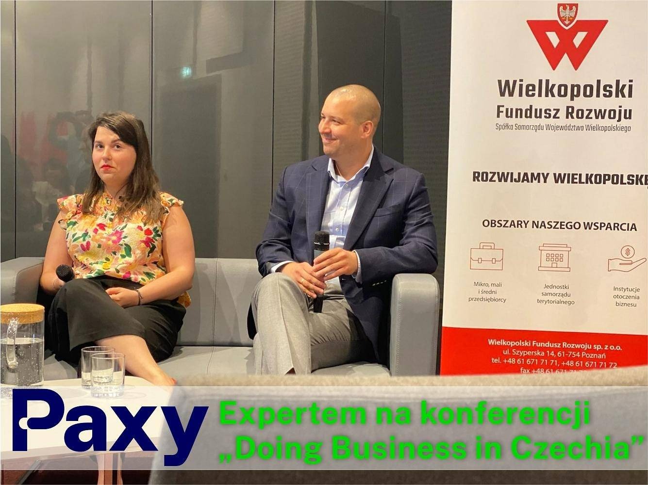 Paxy expertem na konferencji „Doing Business in Czechia”